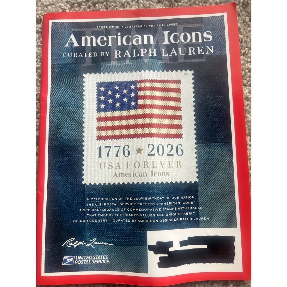 Time Magazine- Ralph Lauren Curated American Icons